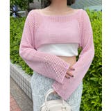ピンク | ラメショートニットプルオーバー | WEGO【WOMEN】