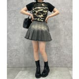 ヴィンテージウォッシュデニムプリーツスカパン | WEGO【WOMEN】 | 詳細画像4 