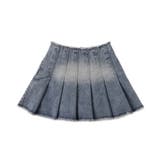 ヴィンテージウォッシュデニムプリーツスカパン | WEGO【WOMEN】 | 詳細画像22 