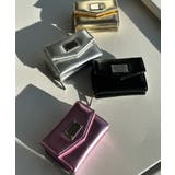 メタリックプレートウォレット | WEGO【WOMEN】 | 詳細画像2 