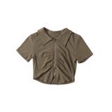 フロントギャザーWジップT | WEGO【WOMEN】 | 詳細画像14