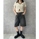 ワイドハーフデニムパンツ | WEGO【WOMEN】 | 詳細画像3 