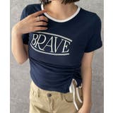 サイドギャザーバイカラーT | WEGO【WOMEN】 | 詳細画像4