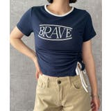 サイドギャザーバイカラーT | WEGO【WOMEN】 | 詳細画像7
