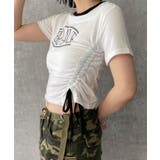 サイドギャザーバイカラーT | WEGO【WOMEN】 | 詳細画像11