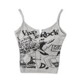 グラフィックリブキャミソール | WEGO【WOMEN】 | 詳細画像11 