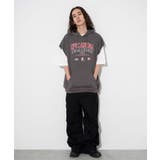 ロゴノースリーブパーカー | WEGO【MEN】 | 詳細画像3