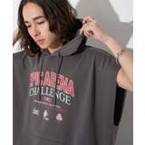 ロゴノースリーブパーカー | WEGO【MEN】 | 詳細画像4