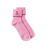 折り返しロゴアンクルソックス | WEGO【WOMEN】 | 詳細画像2
