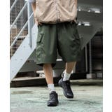 カーキ | ワイドカーゴショーツ | WEGO【MEN】