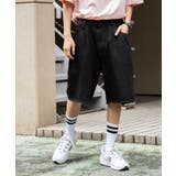 ブラック | デニムバギーショーツ | WEGO【MEN】