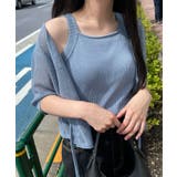半袖メッシュアンサンブルカーデ | WEGO【WOMEN】 | 詳細画像11 