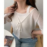 半袖メッシュアンサンブルカーデ | WEGO【WOMEN】 | 詳細画像19 