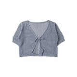 半袖メッシュアンサンブルカーデ | WEGO【WOMEN】 | 詳細画像24 