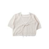 半袖メッシュアンサンブルカーデ | WEGO【WOMEN】 | 詳細画像26 