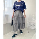 ティアードチェックロングスカート | WEGO【WOMEN】 | 詳細画像4 