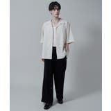 リネンレーヨンオープンカラーシャツ(S) | WEGO【MEN】 | 詳細画像2