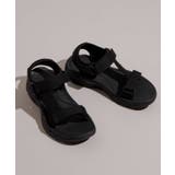 ブラック | FIRST DOWN スポーツサンダル | WEGO【MEN】