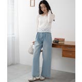 チョーカーリボン付きレースロンT | WEGO【WOMEN】 | 詳細画像7