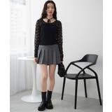チョーカーリボン付きレースロンT | WEGO【WOMEN】 | 詳細画像17