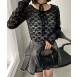 チョーカーリボン付きレースロンT | WEGO【WOMEN】 | 詳細画像21