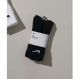 ブラック | NIKE 3P エブリディクッションクルーソックス | WEGO【MEN】