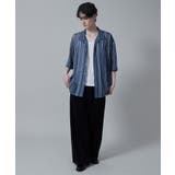 ストライプメッシュBIGシャツ(S) | WEGO【MEN】 | 詳細画像18 