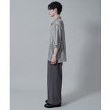 ストライプメッシュBIGシャツ(S) | WEGO【MEN】 | 詳細画像20 