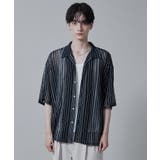 ストライプメッシュBIGシャツ(S) | WEGO【MEN】 | 詳細画像22 