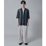 ストライプメッシュBIGシャツ(S) | WEGO【MEN】 | 詳細画像23 