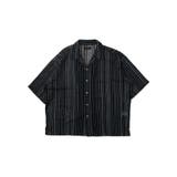 ストライプメッシュBIGシャツ(S) | WEGO【MEN】 | 詳細画像31 