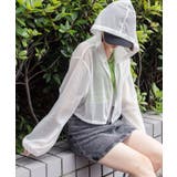 ホワイト | ダブルジップメッシュパーカー | WEGO【WOMEN】