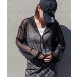 ブラック | ダブルジップメッシュパーカー | WEGO【WOMEN】