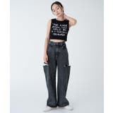 ハンドライティングプリントカップインタンク | WEGO【WOMEN】 | 詳細画像3 