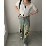 ダブルジップオフショルニットトップス | WEGO【WOMEN】 | 詳細画像2 