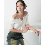 ダブルジップオフショルニットトップス | WEGO【WOMEN】 | 詳細画像10 