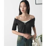 ダブルジップオフショルニットトップス | WEGO【WOMEN】 | 詳細画像18 