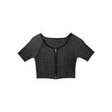 ダブルジップオフショルニットトップス | WEGO【WOMEN】 | 詳細画像22 