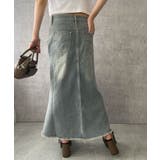 デニムフリンジフレアスカート | WEGO【WOMEN】 | 詳細画像6