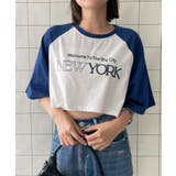 シティロゴラグランショートスリーブTシャツ | WEGO【WOMEN】 | 詳細画像4 