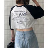 シティロゴラグランショートスリーブTシャツ | WEGO【WOMEN】 | 詳細画像9 