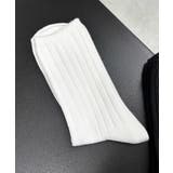 ホワイト | ローゲージソックス(R) | WEGO【MEN】
