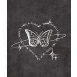 メタリックバタフライサークルロゴT | WEGO【WOMEN】 | 詳細画像17 