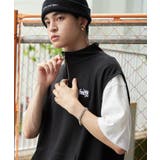 ブラック | ノースリハーフジッププルオーバー | WEGO【MEN】