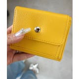 マスタード | フラップミニウォレット | WEGO【WOMEN】