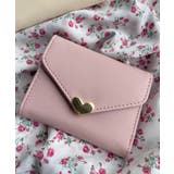 ライトピンク | ハートレターミニウォレット | WEGO【WOMEN】