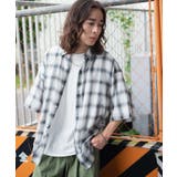 チェックシアーガーゼシャツ | WEGO【MEN】 | 詳細画像7