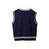 メンズラインスクールニットベスト | WEGO【MEN】 | 詳細画像2