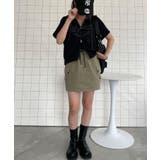 半袖ダブルZIPコンパクトパーカー | WEGO【WOMEN】 | 詳細画像4 