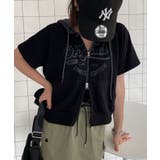 半袖ダブルZIPコンパクトパーカー | WEGO【WOMEN】 | 詳細画像15 